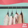 Zoe Deco Non-Slip No Shoulder Bumps Clothes Hangers with Grippy