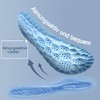 Guiguishiny 2 Pairs of Orthopaedic Insoles for Men and Women,