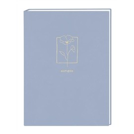 Grafik-Werkstatt Notebook Soft Cover | 148 Pages Dotted | 18 x 23.5 cm | Flowers