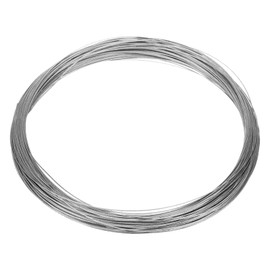 uxcell 1/32" (0.8mm) 165ft (51m) 304 Stainless Steel Cable Wire Rope 7 x 7 Strands Core Aircraft Wire for Construction Outdoors Marine Rigging Decking Railings