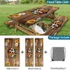 Picnic Table Cover with Bench Covers, Sunflower Wood RV Essentials