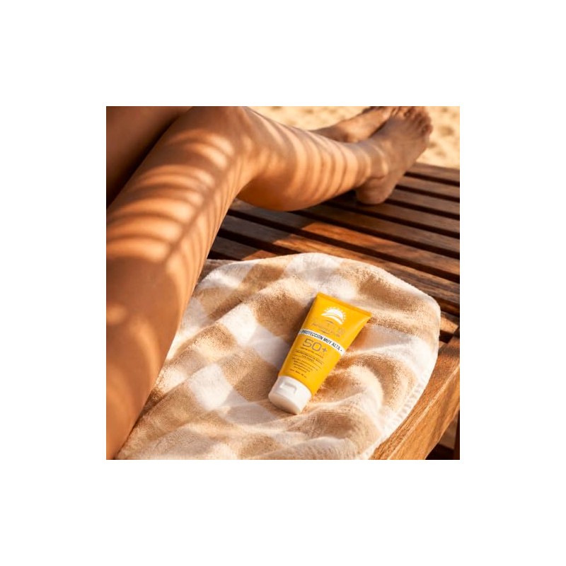 FOTOSUN UV100 SPF50 Crema Facial 60 ml,Protector Solar Diario, Resistente
