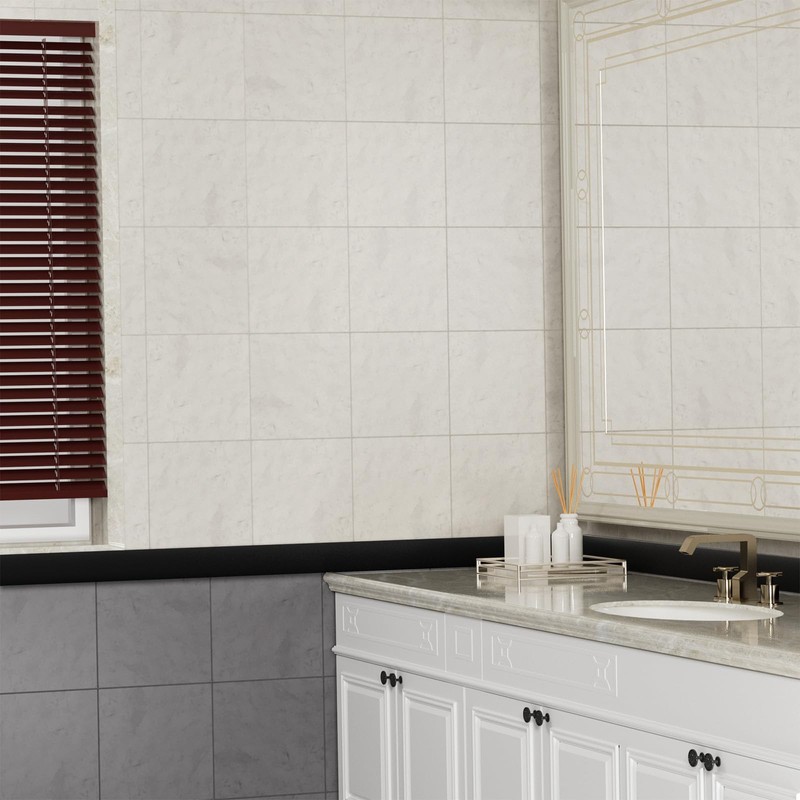 Greymond Floor Transition Strip - Self-Adhesive PVC Trim for Carpet