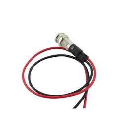 Alpinetech PL8B 8mm 5/16" 24V AC/DC LED Metal Signal Indicator Pilot Dash Light (Green)