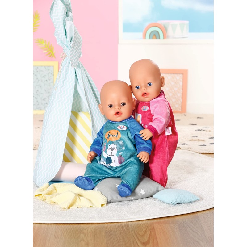 Baby Born - Romper Pink, 43 cm (832646), Black