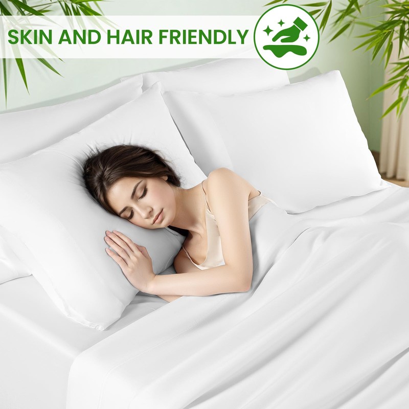 LBRO2M Cooling Bed Sheet 100% Viscose Derived from Bamboo Sheet