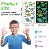 Aomig Children's Tattoos Set, 10 Sheets Temporary Tattoos, Glow in