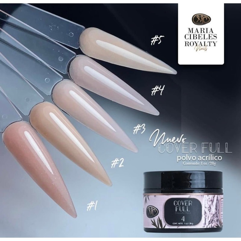 Maria Cibeles Royalty Cover Full Acrylic Powder, 1 oz, Shade