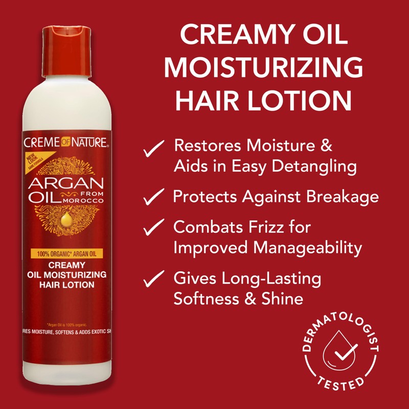 Creme of Nature Argan Oil from Morocco Creamy Oil Moisturizing