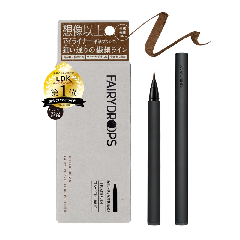Fairydrops Flat Blush Liner, Popular Liquid Eyeliner, Eyeliner, Eyeliner, No