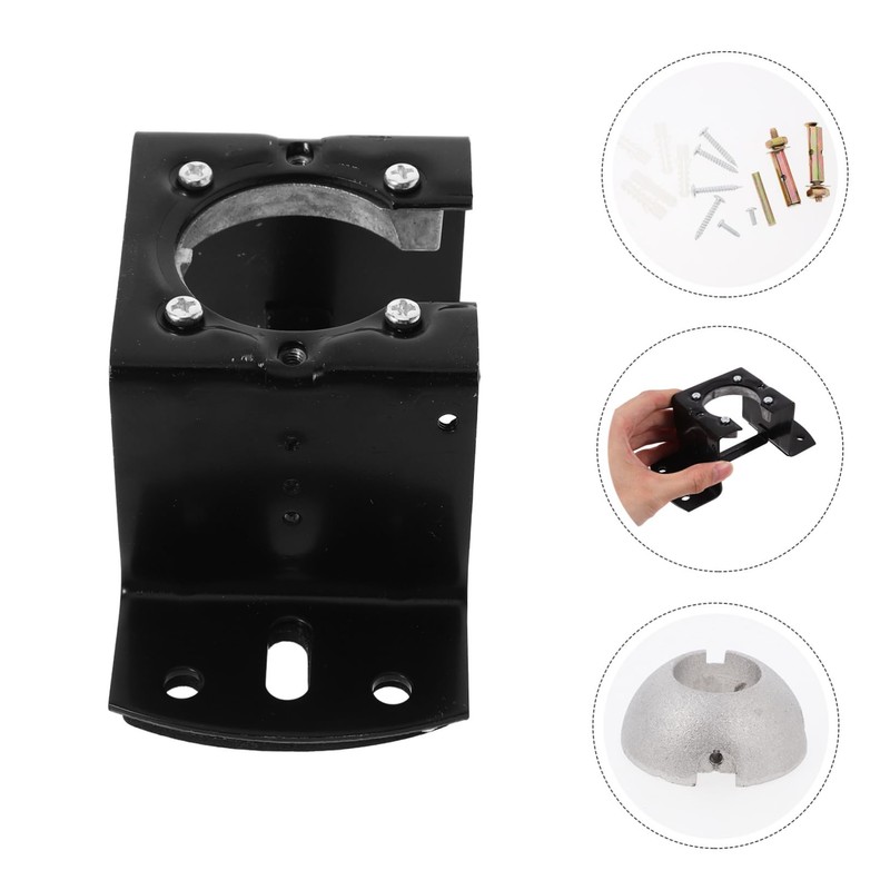 SHINEOFI Ceiling Fan Mounting Kit Sloped Bracket for Cathedral Canopy