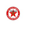 Texaco vintage copy decal