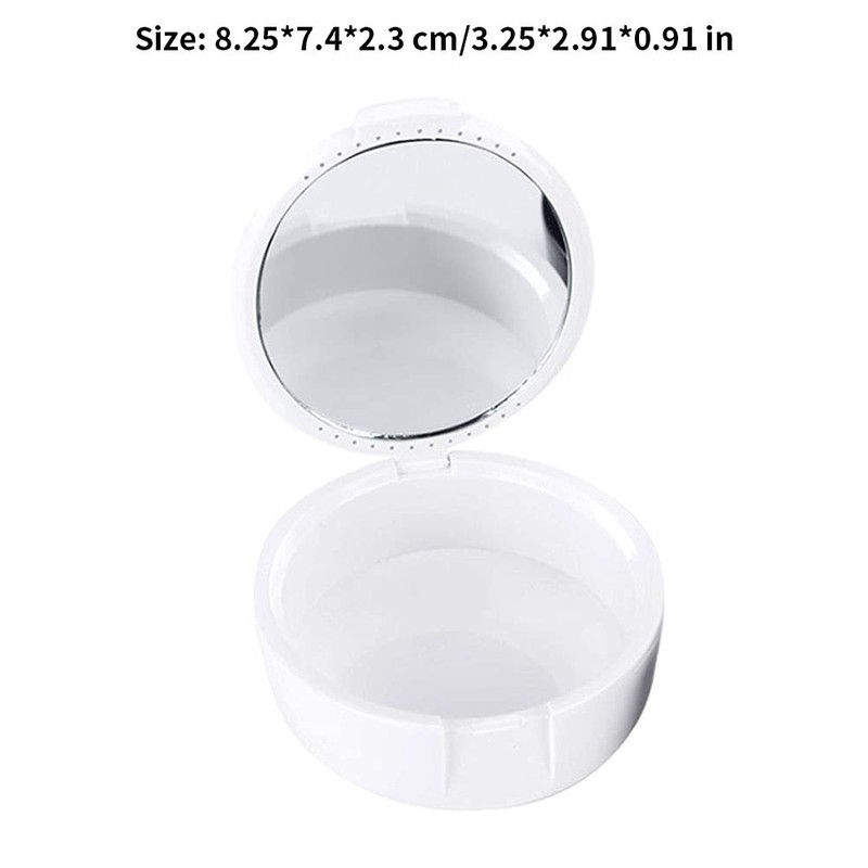 Denture Box Retention Box for Teeth Prosthesis Teeth Prosthesis Portable