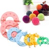 8 Pcs Pom Pom Maker, 4 Sizes Pom Pom Maker