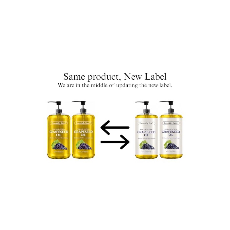 Essentially KateS- Aceite de semilla de uva 33,8 fl oz