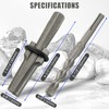 NATGAI 8 PCS 5/8 Inch Rock Splitting Wedges and 1PC