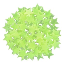 AIMALL 100 Pieces Glow in The Dark Stars Wall Stickers Luminous Star Decal for Kids Room, 1.2 Inches, Multicolour