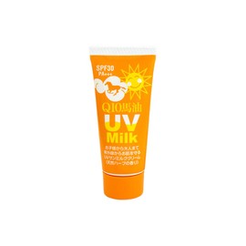 Hinoki Charcoal Kurospring Q10 Horse Oil UV Sunmilk (Natural Herbal Scent) Sunscreen SPF 30 PA+++ 1.4 oz (40 g)