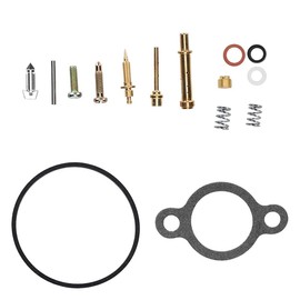 JJFENG Carb Carburetor Rebuild Kit Repair Set for Kawasaki Engine FC420V FC420 Mule 500 520 550 KD2153 R550 KCR550
