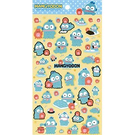 Yamanoshigyo Sanrio Hangyodon Pet Seal, 1 Sheet, 47 Pieces, Decorative Scrapbooking Supplies, Stationery (Nakayoshi Friends)