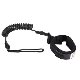 Surfboard Leash Durable Foot Leash, Sturdy Leg Leash, Flexible for Bodyboard (Black)