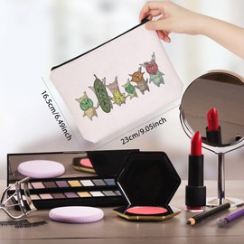 Game Lover Gift Novelty Gaming Friends Zipper Pouch Makeup Bag (B-ZeldaFri CA)