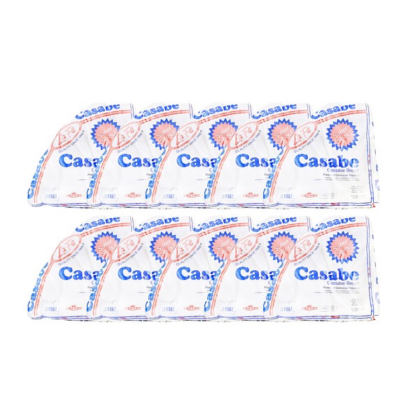 La Fe Casabe Cassave Bread (10 Pack. Total of 44oz)