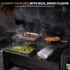 2PCS Stainless Steel Smoker Box for Weber,Gas Grill Smoker Box