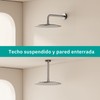 AULEEND All Metal Rain Shower Head - Heavy Duty Stainless