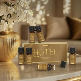 Hotel Diffuser Oils Gift Set - Hotel Essential Oils for Diffuser, Luxury Fragrance Oil Set - Inspired by 5 Star Hotels Including Hilton, Four Seasons and More Scents, Gift for Women and Men