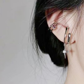 Ear Cuff Earrings for Women Trendy Gold Ear Cuffs non Piercing Clip on Cartilage Earrings Chunky Gold Ear Cuff Earrings Fake Earring Cuffs non Pierced Jewelry Gift