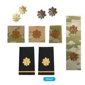 US Army Major Female Rank Bundle
