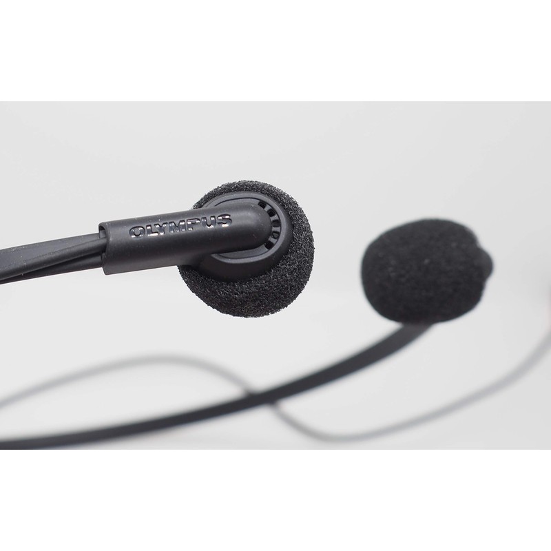 Olympus E103 Stereo Transcription Headset , black