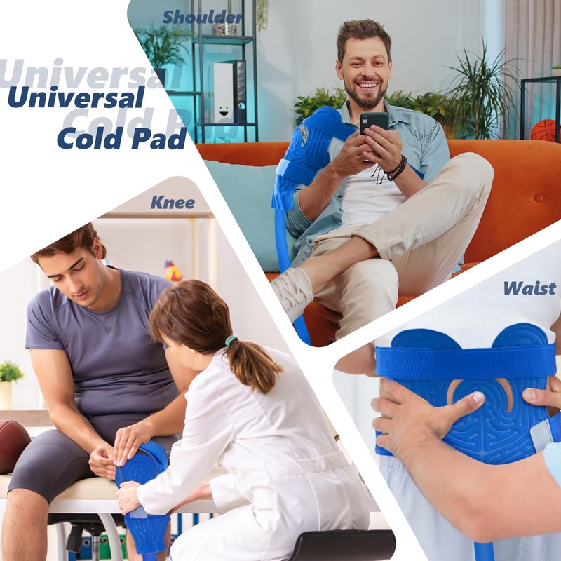 Universal Therapy Pad Provides Broad Coverage, Suitable for Most Cold