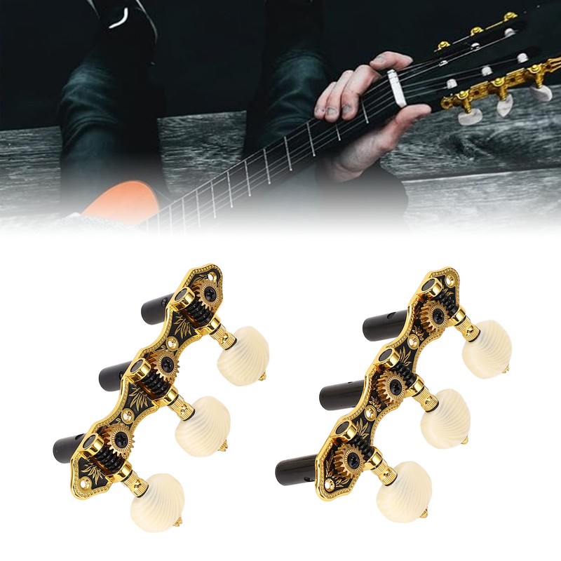 1 Set of Guitar Tuning Pegs Classical String Locking Tuners