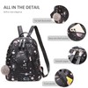 NICOLE & DORIS Lightweight Rucksack for Women Galaxy Backpack Girls
