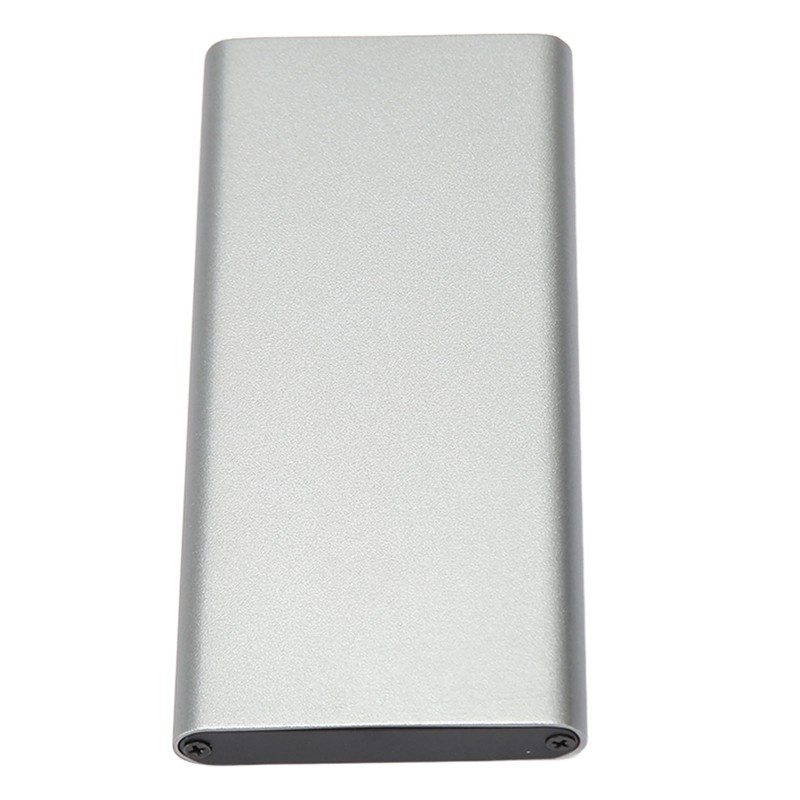 Tyep C to MSATA Enclosure Aluminum Alloy USB3.1 Gen2 Type