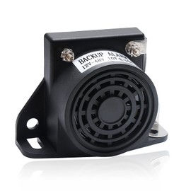 KERWINN Backup Alarm for Trucks 12V-48V 107±3DB,Waterproof Reversing Truck Backup Alarm with Super Loud Beeper Tone for Commercial Trucks Industrial Heavy Construction Vehicles