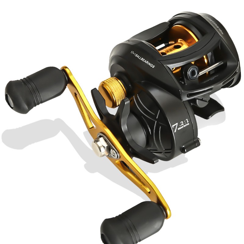 Ultra Smooth 17 + 1 BB Baitcasting Fishing Reel Baitcaster