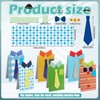 Sabary 24 Sets Father's Day Shirt Card Making Kit DIY