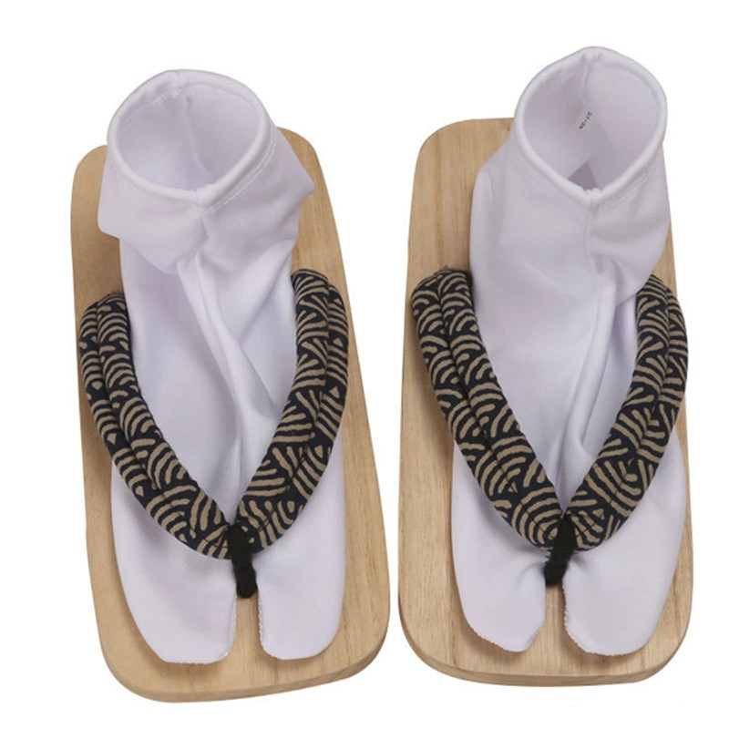 SUNTRADE Japanese Tabi Socks Two Toe Non Slip Socks Kimono