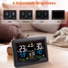 iMounTEK 7-in-1 Weather Station Wireless Weather Station with Sensor Clock