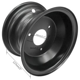 Unbranded/Generic ATV UTV Rim 7" Wheel for 16x8-7'' Tire 78mm Go Kart Taotao Sunl Quad Mower Buggy