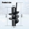 Vanshly Auger Kit for SnowEx 75615 D6075 D6122 Salt Spreader