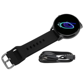 IP68 Waterproof Sports Bracelet 1.4in Screen Watch Fitness Sleep Monitoring Smart BandBlack