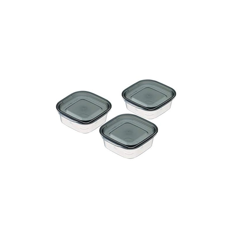 Storage Containers, Rakuchin Pack, Square Capacity, 3.4 fl oz (90