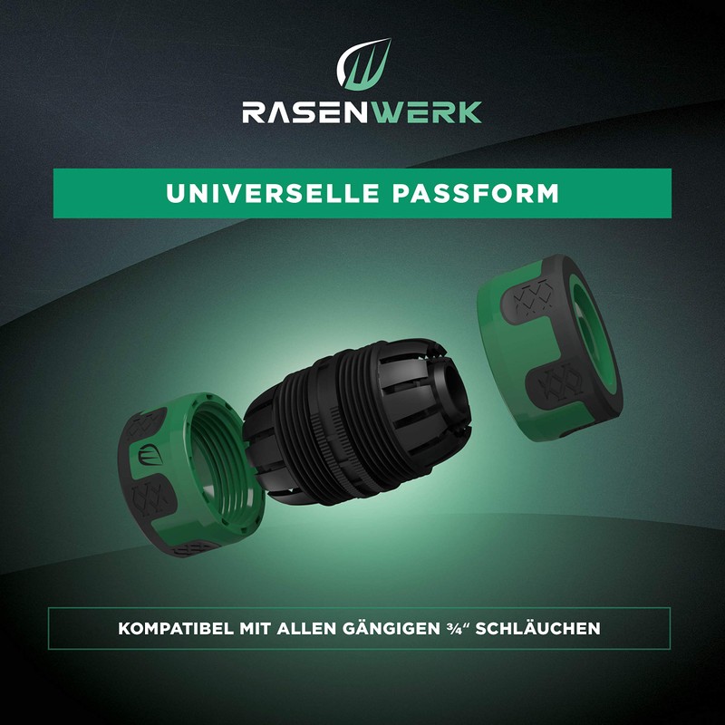 RASENWERK® - Garden hose connectors and couplings.