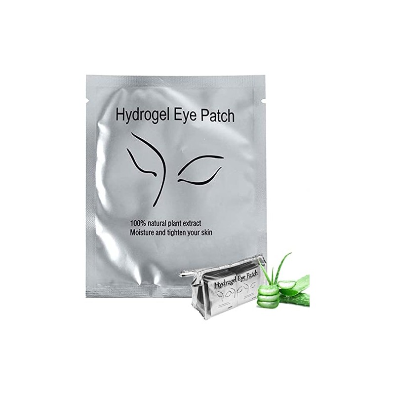 Qleng 100 Pairs Eyelash Extension Gel Patches Kit, Lint Free