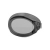 Speedo Unisex Adult Mariner Pro Optical Lens Swimming Goggles, Black/Smoke,