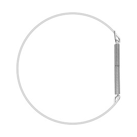 WH01X10279 Washer Door Gasket Retaining Ring Compatible with GE Front Load Washer, WH08X10036 Door Boot Seal Gasket, Replace AP3883931 1168582 AH1016305 EA1016305 PS1016305